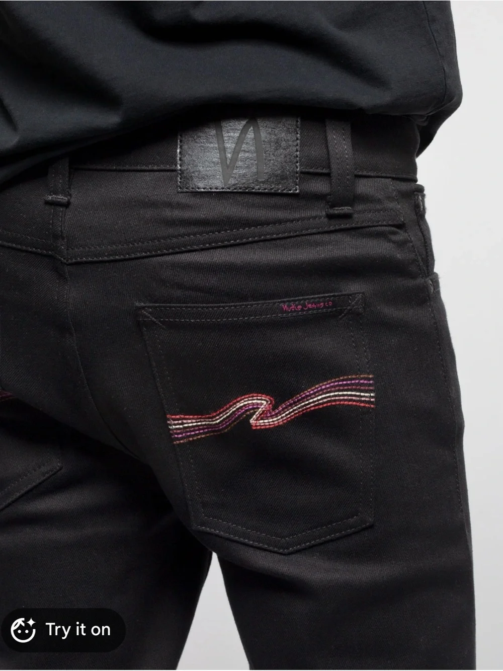 Nudie Jeans Lean Dean Dry Rebirth Embo
